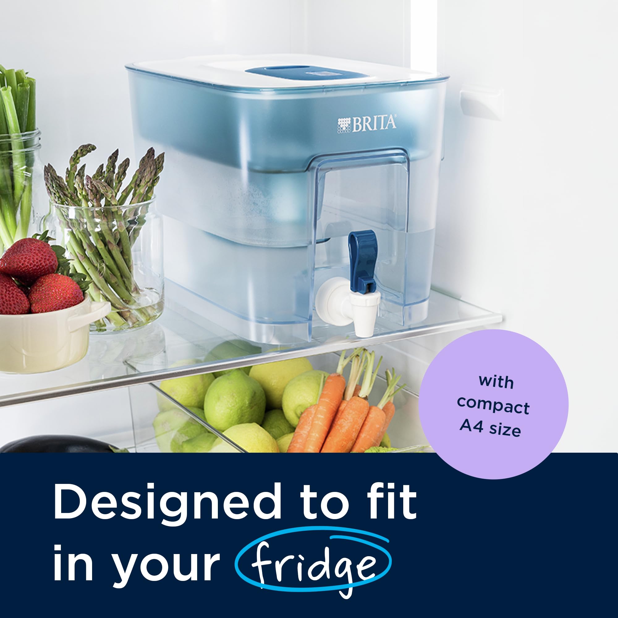 Amazon.com: BRITA Flow XXL Water Filter Tank (8.2L) incl. 1x